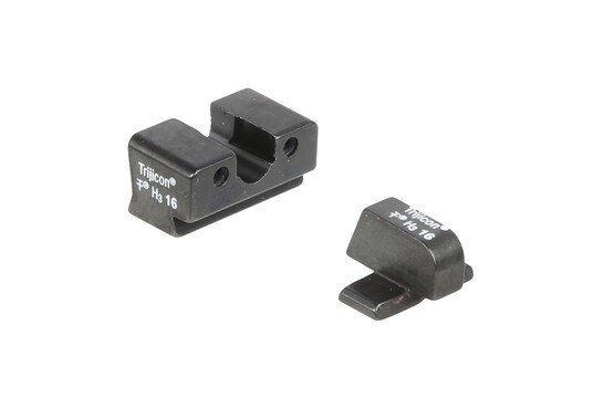 Trijicon HD Night Sights with orange outline for SIG #8 handguns feature a phosphorescent orange circle for fast acquisition
